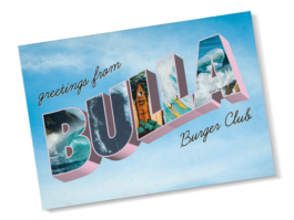 Postal Greetings from Bulla Burgers Alicante 